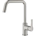 Robinetterie De Cuisine Mitigeur monocommande Evier - GROHE - Supersteel - Pivotant - Hauteur 310mm