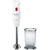 Mixeur Electrique Mixeur plongeant CleverMixx MSM24100 - BOSCH - 400W - Pied détachable inox - 1 vitesse - Bol mixeur - Blanc