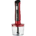 Mixeur Electrique Mixeur plongeant 3en1: mixeur/hachoir/fouet - RUSSEL HOBBS - Desire Red - 500 W - 2 vitesses + Pulse - Rouge