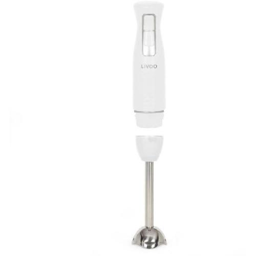 Mixeur Electrique Mixeur plongeant avec bol - LIVOO - DOP245W - 400 W - 2 vitesses - Blanc