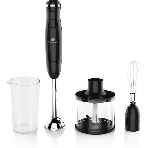 Mixeur Electrique Mixeur plongeant CONTINENTAL EDISON CEHB01 Noir - 400W - Verre doseur 550 ml - 2 vitesses