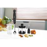 Mixeur Electrique Mixeur plongeant CONTINENTAL EDISON CEHB01 Noir - 400W - Verre doseur 550 ml - 2 vitesses