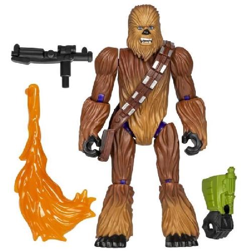 Figurine Miniature - Personnage Miniature MixMashers Chewbacca. figurine 12 cm personnalisable a mélanger et combiner avec accessoires. Star Wars. des 4 ans