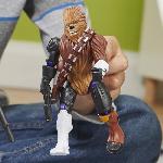 Figurine Miniature - Personnage Miniature MixMashers Chewbacca. figurine 12 cm personnalisable a mélanger et combiner avec accessoires. Star Wars. des 4 ans