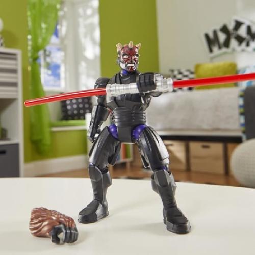 Figurine Miniature - Personnage Miniature MixMashers Dark Maul. figurine 12 cm personnalisable a mélanger et combiner avec accessoires. Star Wars. des 4 ans