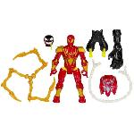 Figurine Miniature - Personnage Miniature MixMashers Iron Spider Deluxe. figurine 12 cm personnalisable a melanger et combiner avec accessoires. Marvel. des 4 ans