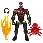 Figurine Miniature - Personnage Miniature MixMashers Miles Morales. figurine personnalisable a melanger et combiner avec accessoires. Marvel. Des 4 ans