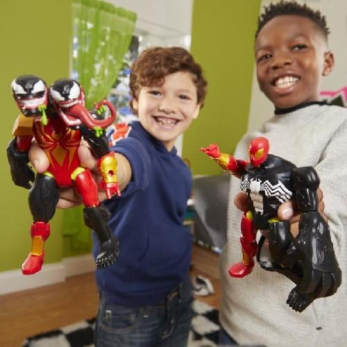 Figurine Miniature - Personnage Miniature MixMashers Miles Morales. figurine personnalisable a melanger et combiner avec accessoires. Marvel. Des 4 ans