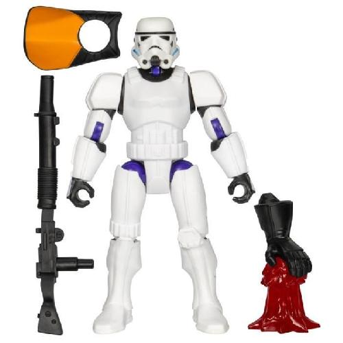 Figurine Miniature - Personnage Miniature MixMashers Stormtrooper. figurine 12 cm personnalisable a melanger et combiner avec accessoires. Star Wars. des 4 ans