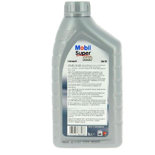 Huile Moteur MOBIL Huile-Additif SUPER 3000 Formula-R - Synthetique - 5W30 - 1 Litre