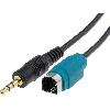 Modules Aux Autoradio Cable Adaptateur AUX compatible avec autoradio Alpine -Jack