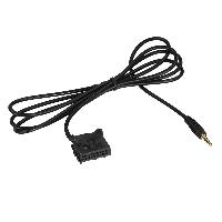 Modules Aux Autoradio Cable Adaptateur AUX Jack compatible avec Mercedes 18PIN