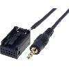 Modules Aux Autoradio Cable Adaptateur AUX Jack compatible avec Opel Astra Tigra Zafira