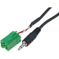 Modules Aux Autoradio Cable Adaptateur AUX Jack compatible avec Renault ap07