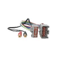 Modules Aux Autoradio Cable adaptateur AUX Jack compatible avec Volvo C30C70S40V50 - RAH3226