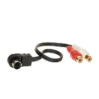 Modules Aux Autoradio Cable Adaptateur RCA compatible avec Autoradio Alpine