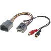 Modules Aux Autoradio Cable Autoradio Adaptateur RCA AUX2704 IN compatible avec Ford Fiesta 6 08-10