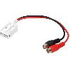 Modules Aux Autoradio Cable Autoradio Adaptateur RCA AUXPG3 compatible avec Citroen Peugeot et autoradio origine RD4