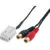 Modules Aux Autoradio Cable Autoradio Adaptateur RCA compatible avec BMW Serie 3 E90 ap05