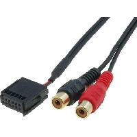 Modules Aux Autoradio Cable Autoradio Adaptateur RCA compatible avec Ford ap03