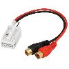 Modules Aux Autoradio Cable Autoradio Adaptateur RCA compatible avec Mercedes A B C CLK GL M R S SL