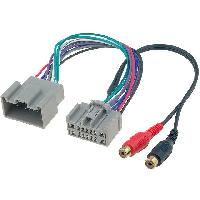 Modules Aux Autoradio Cable Autoradio Adaptateur RCA compatible avec Volvo XC70 C30 S40 S60 S80 V50 V70