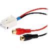 Modules Aux Autoradio Cable Autoradio Adaptateur RCA compatible avec VW Navigation RNS-310 RNS-510 - 12.5cm