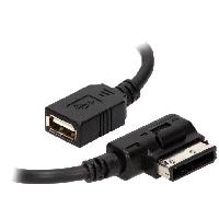 Modules Aux Autoradio Cable Autoradio Adaptateur USB compatible avec Mercedes