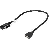 Modules Aux Autoradio Cable Autoradio Adaptateur USB MMI 3G compatible avec Audi Seat Skoda VW ap07