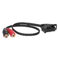 Modules Aux Autoradio Cable AUX - 2xRCA Entree AUX MFD2 16-9 compatible avec VW Seat Skoda