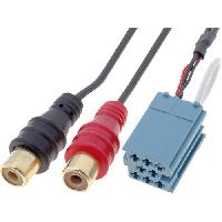 Modules Aux Autoradio Cable AUX - mini ISO 2xRCA Entree AUX AR Grundig