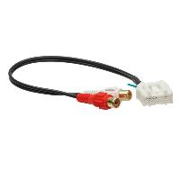 Modules Aux Autoradio Cable auxiliaire compatible avec autoradio origine Mazda avec bouton media