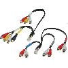 Modules Aux Autoradio Cable compatible avec Autoradio Alpine RCA - INA-W900 INA-W910R IVA-W520R