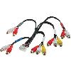 Modules Aux Autoradio Cable compatible avec Autoradio Alpine RCA - IVA-D106