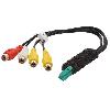 Modules Aux Autoradio Cable Connection AUX compatible avec autoradio Clarion RCA