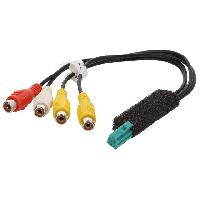 Modules Aux Autoradio Cable Connection AUX compatible avec autoradio Clarion RCA