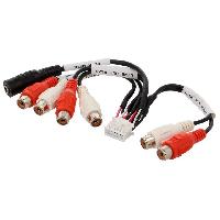 Modules Aux Autoradio Cable Connection AUX compatible avec autoradio JVC - RCA