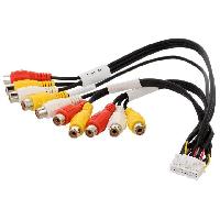 Modules Aux Autoradio Cable Connection AUX compatible avec autoradio Kenwood RCA 20 broches