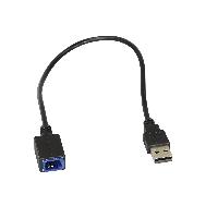 Modules Aux Autoradio Cable de remplacement USB AUX compatible avec Nissan 10-15 voir liste