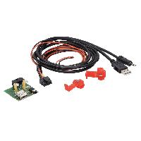 Modules Aux Autoradio Cable de remplacement USB AUX compatible avec SsangYong Rexton 13-17