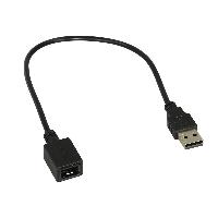 Modules Aux Autoradio Cable de remplacement USB AUX compatible avec Subaru 10-18