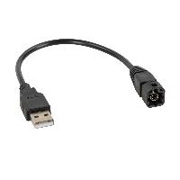 Modules divers aux usb Adaptateur USB Compatible avec VW LVDS noir vers USB-A