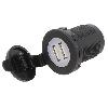 Modules divers aux usb Alimentation automobile- USB A femelle x2- Tens.alim- 12-24VDC - Noir