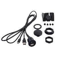 Modules divers aux usb Boitier integre montage sur tableau de bord USB-A USB-C