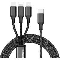 Modules divers aux usb Cable 3 En 1 Entree Type C - Moxie