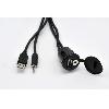 Modules divers aux usb Rallonge ports USB et Jack 3.5 Audio Video Male Femelle