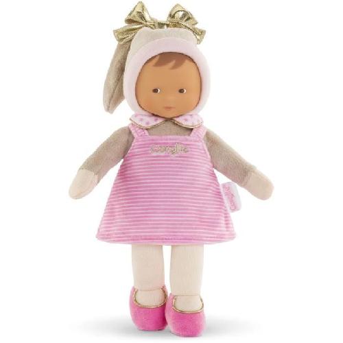 Peluche Mon Doudou COROLLE - Miss Rayée Reves d'Etoiles - 25 cm - petite poupée - senteur de vanille - des la naissance