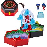 Monde Miniature BANDAI - Miraculous Ladybug - Mini univers Chibi Parc d'attractions - Mini figurines Marinette et Climatika incluses - P50553