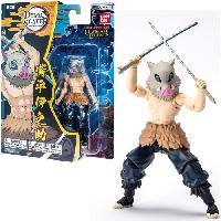 Monde Miniature BANDAI - Ultimate Legends HD - Figurine d'action Demon Slayer 12 cm - Inosuke Hashibira - VE88963