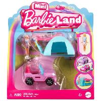 Monde Miniature Barbie-Poupée et véhicule Mini BarbieLand-Assortiment HYF38